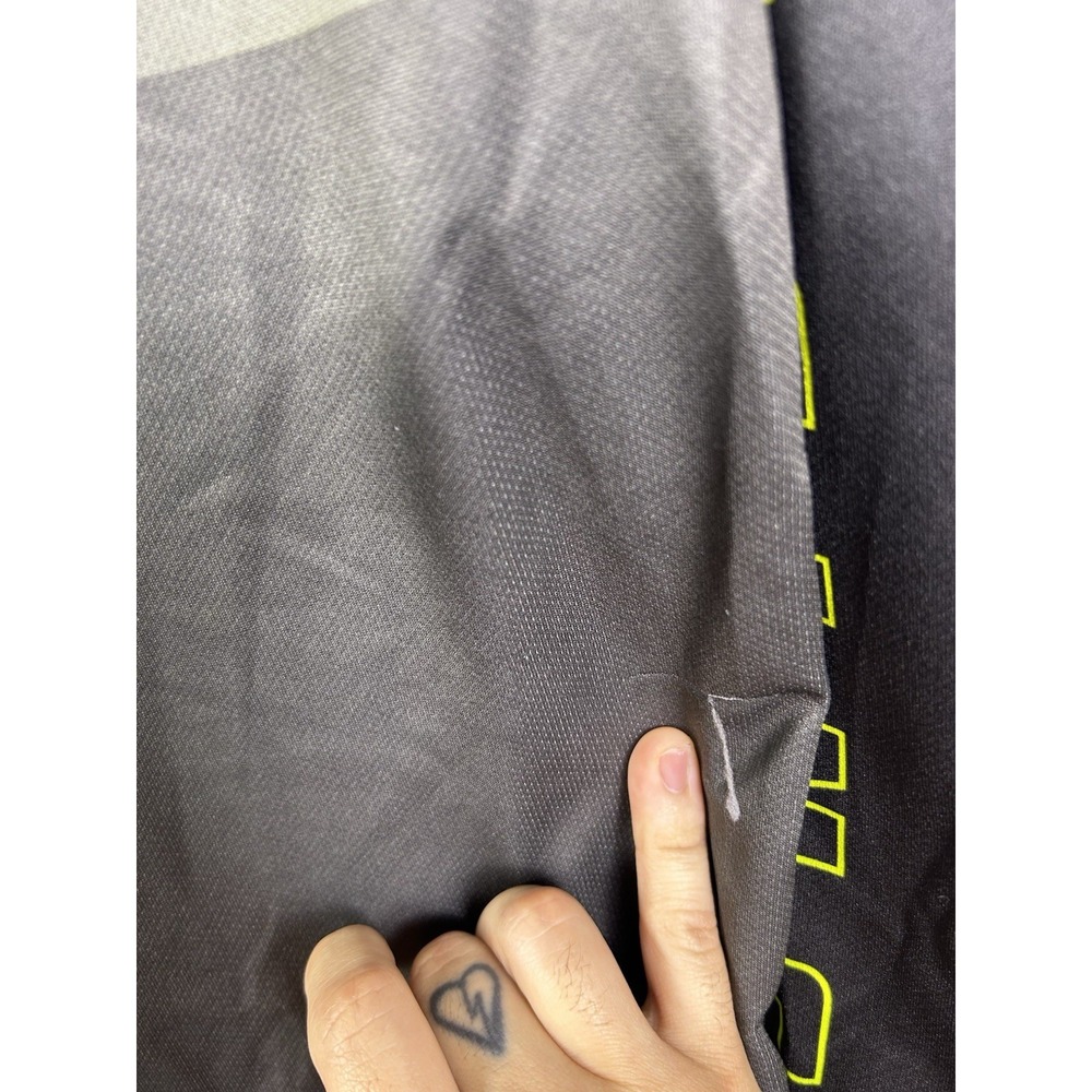 Fly Racing F16 Boys V Neck Gray Neon Racing Motorcross Long Sleeve Shirt YX - Picture 6 of 6